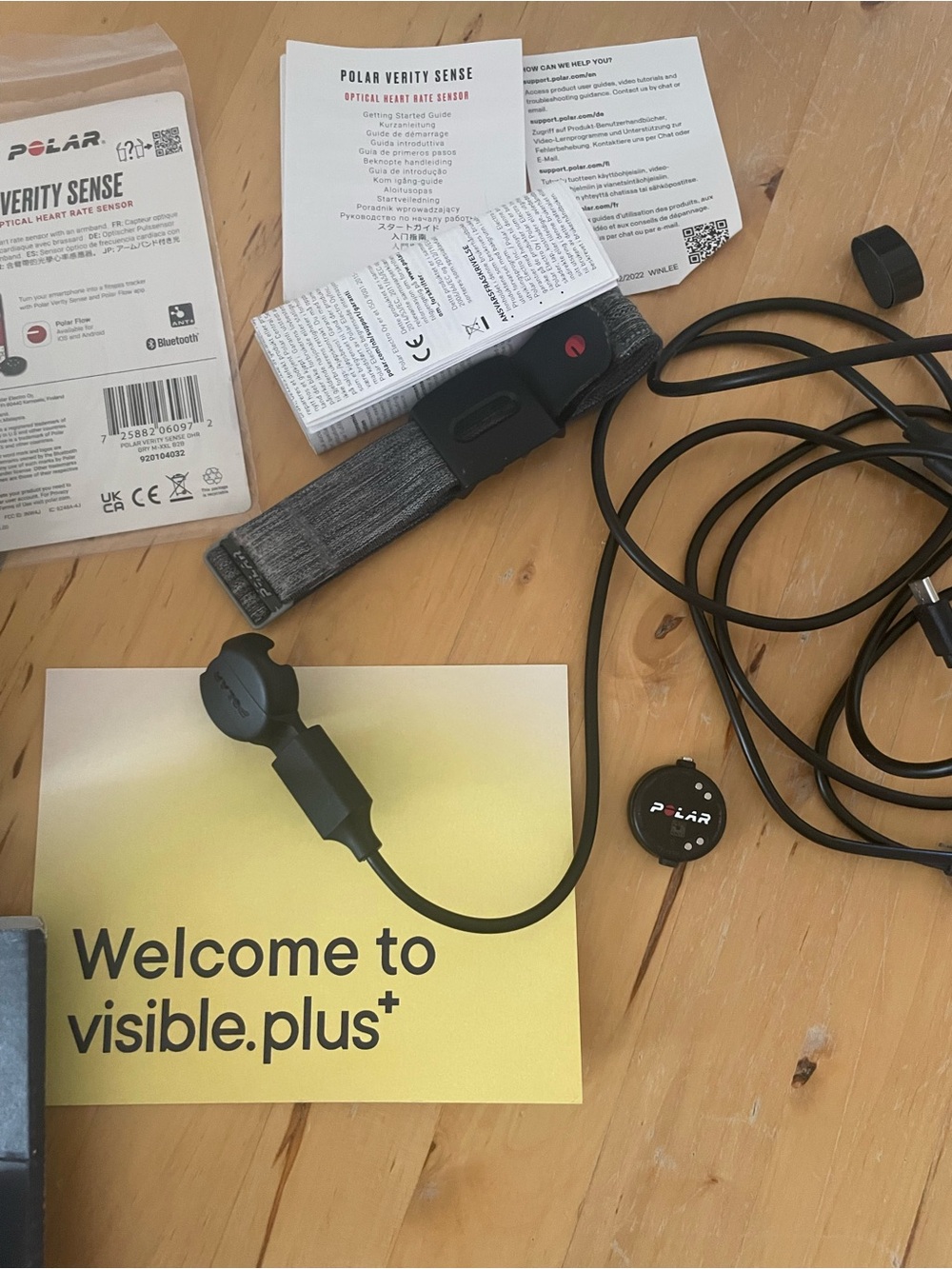 Visible App - Polar Heart Rate Sensor Kit
